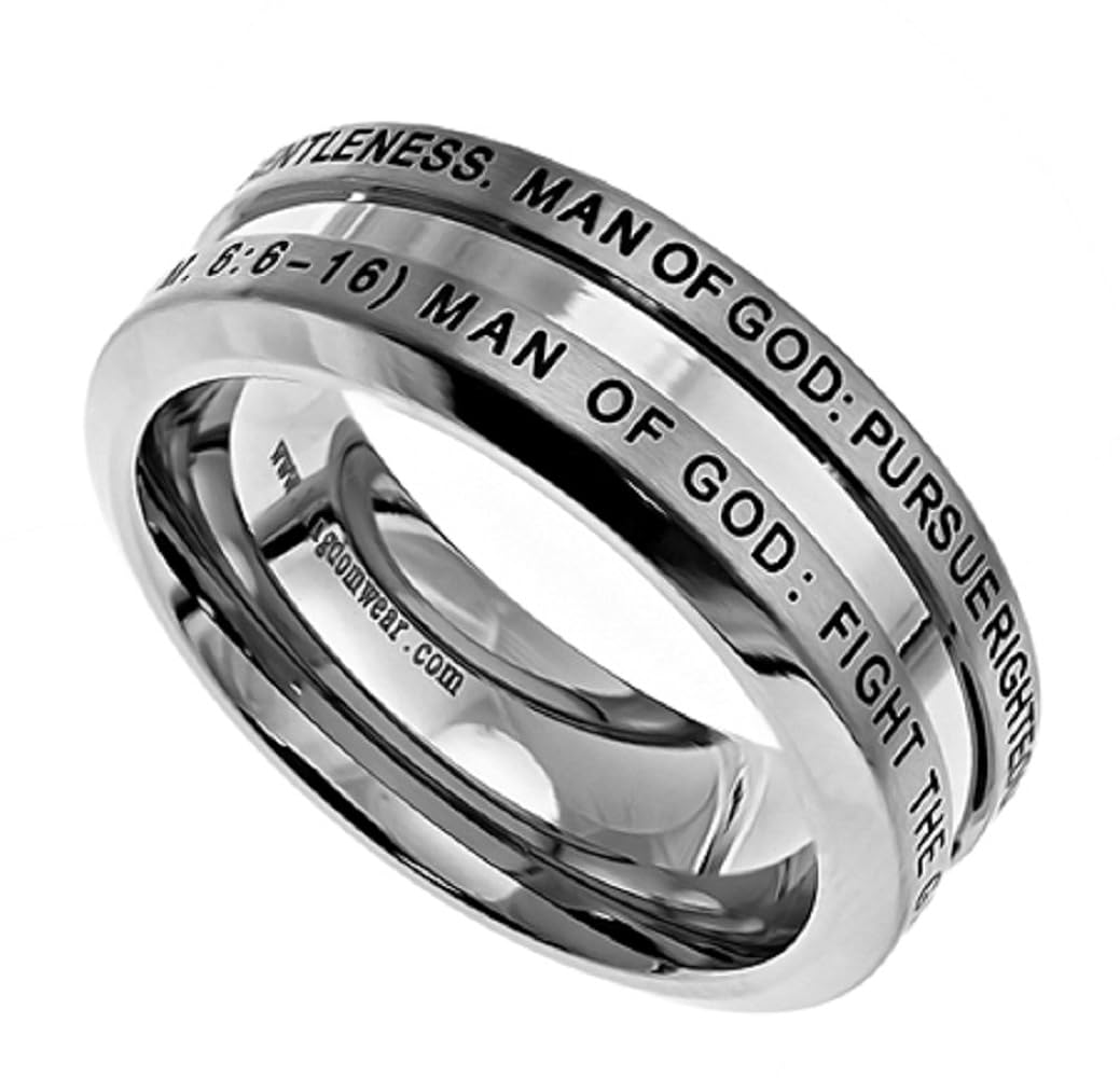  ORDER ／ GOD RING HMOOY Eye of God Ring, Stainless Steel All Seeing Eye of God